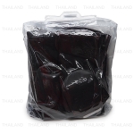 หุ้มเบาะรถยนต์ หุ้มเบาะหลัง หนังดำด้ายแดง 1 ชิ้น สำหรับ Toyota Revo Rocco 4Dr ปี 2015-2022